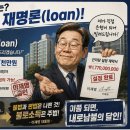 집 살 때는? 역시 재명론(loan)!... 이미지