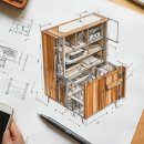 짜임주방가구 이미지