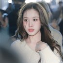 출국하면서 카메라 인사하는 은근 예쁜 스테이씨 막내 장재이.gif 이미지