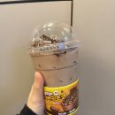 에스케이다방 | 🍫 빽다방 신상 깨먹는 크런키 초코라떼 후기 (당충전 제대로)