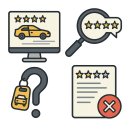 금광카써비스 | 렌트카 후기와 평점의 신뢰성 판단법