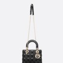 블랙큐브 | 2025 신상 디올 레이디백 블랙 스몰 구매 후기 (+체인 스트랩, 큐브참)