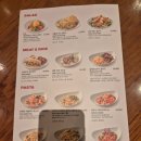 샌드위치와 런치메뉴 이미지