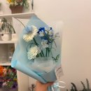 세송이꽃 | 배곧꽃집 플라소피 세송이 꽃다발 선물 후기