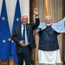 L’Inde et l’UE signent un accord de libre-échange qui réduit les droits de 이미지