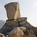 북한산 비봉 능선 암릉들 이미지