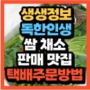 종로-연건-종로-연-210 | 생생정보 독한 인생 독하다 독해 양주 농부 이범석 모듬쌈채소 택배주문방법