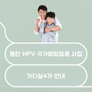 연세참비뇨의학과의원동탄 | 동탄 HPV 국가예방접종 사업 안내 및 가다실 4가 효과