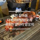 다복이네 | 대전 갈마동 갤러이라 근처 맛집 다복마라탕양꼬치 양다리후기