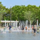 학마을공원 바닥분수 이미지