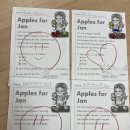💙Reading comprehension apples for Jan&amp;Summer sports&amp;A plant needs soil💙 이미지