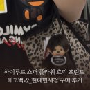 에코프린트 | 하이루프 쇼퍼 플라워 호피프린트 에코백v2 구매후기_현대면세점
