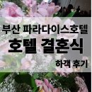 부산 해운대구|호텔결혼식 파라다이스호텔 부산 그랜드볼룸 웨딩 하객 식사 후기