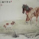 중국 작가들의 재미잇는 12지 동물가족 그림모음 이미지