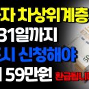 기초생활수급자, 차상위계층 5월31일까지 반드시 신청해야 최대 59만원 환급됩니다. 이미지