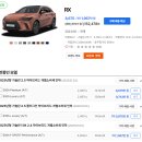 2025 렉서스 RX 500h 가격 제원 연비