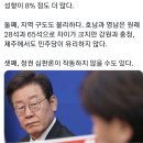 다가오는 총선 민주당이 패할 가능성이 크다 이미지