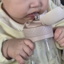 더나은파트너스 | 마더케이 허그 추빨대컵 300ml 6개월 아기 사용 후기, 열탕 UV소독 가능? | 추빨대가 뭐야?