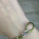올리브 | 행운팔찌추천 논브레 SIEMPRE BRACELET 매듭팔찌 올리브 후기