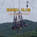 청풍랜드 | 청풍랜드 유아 빅스윙 후기 번지점프 이젠션시트 등 제천 아이와 가볼만한 곳