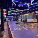 무지개 세차장 이미지