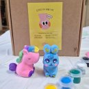도자상품제작 | 어린이 만들기키트 도르르도자공방 귀여운 석고인형 색칠하기 DIY