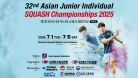 [Court E Day5] 32nd Asian Junior Individual SQUASH Championship 2025