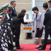 다카이치 일본 총리 대구공항 도착…안동 이동 1박2일 일정 돌입