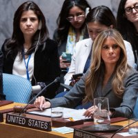 멜라니아, 美 영부인 최초로 유엔 안보리 회의 주재 [뉴시스Pic]