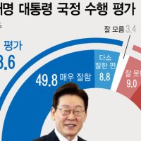 이 대통령 국정수행 '잘 하고 있다' 58.6%·…두 달만에 5.7%p↑[에이스리서치]