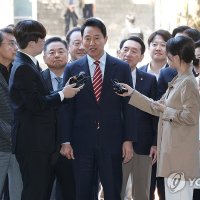 '무죄선고' 오세훈, 법원 찾아와준 국힘 의원들과 연이틀 만찬