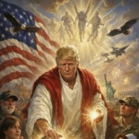 트럼프, 예수 합성 사진 게시…교황에 "정신 차려라" 일침