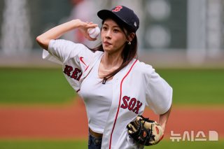 하지원 MLB 시구 관련