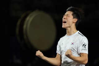 테크볼 아시안게임 금메달