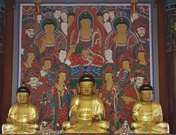봉은사 대웅전과 늦은 연꽃보기#봉은사#대웅전#연꽃#은방울꽃의여행이야기