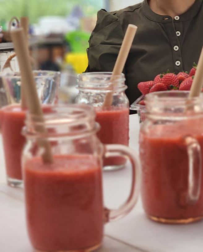 양평 산마늘밥, 달뫼골 유기농농원 @겨울딸기