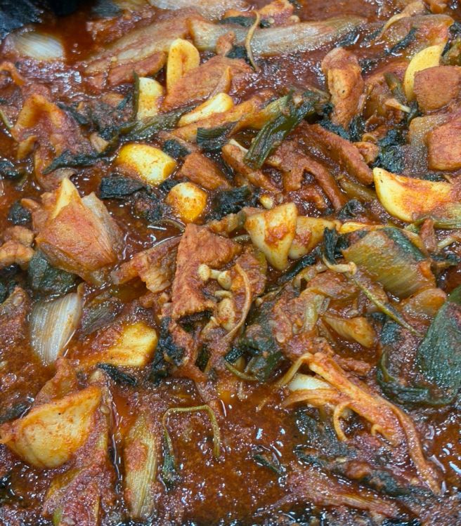 제주 시내 맛집 - 태광식당 내돈내산 솔직후기 🦑🥩 (한치주물럭+돼지주물럭 조합)