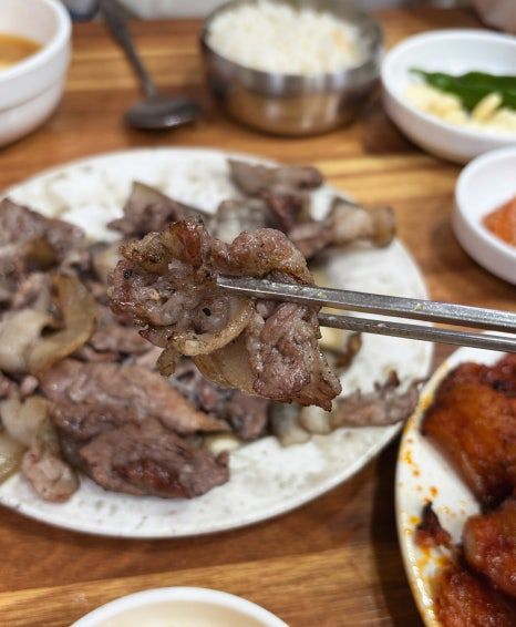 [배신식당] 김천 배시내 연탄불에 구운 석쇠불고기 맛집