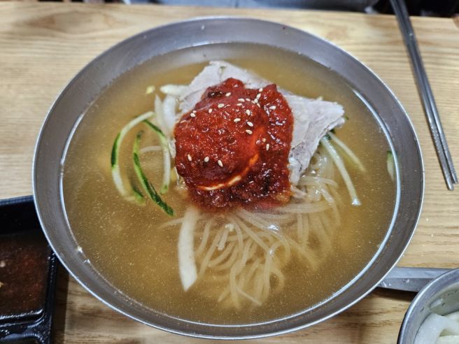 부산 우암동 맛집 내호냉면 본점
