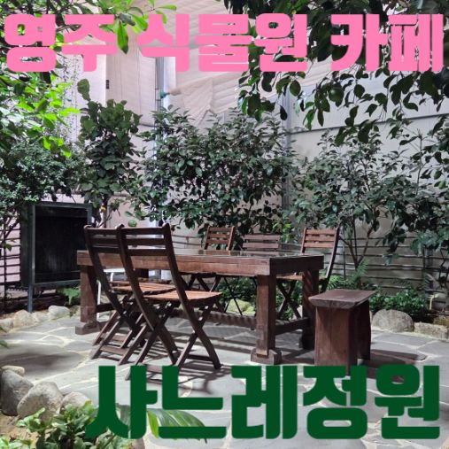 사느레정원: 아이와 가볼 만한 영주 로컬카페