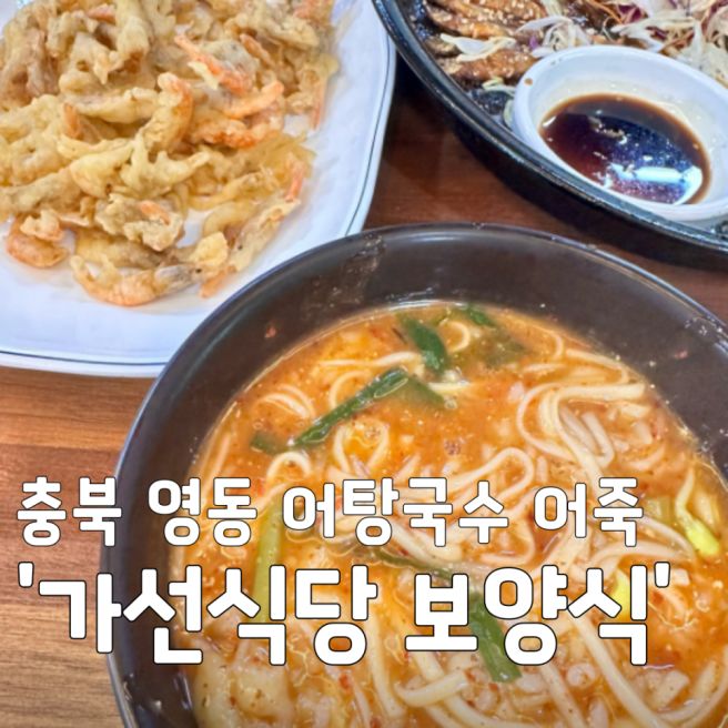 2TV 생생정보 어탕국수 충북 영동 가선식당 어죽 보양 면 요리 위치 정보 총정리