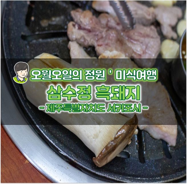 제주 성산일출봉 근처 맛집 제주도 서귀포 식당 삼수정 흑돼지