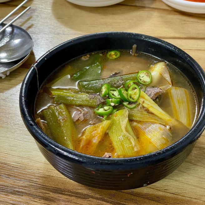 안동 옥야식당, 속 풀리는 중앙신시장 노포 선지해장국 국밥 맛집