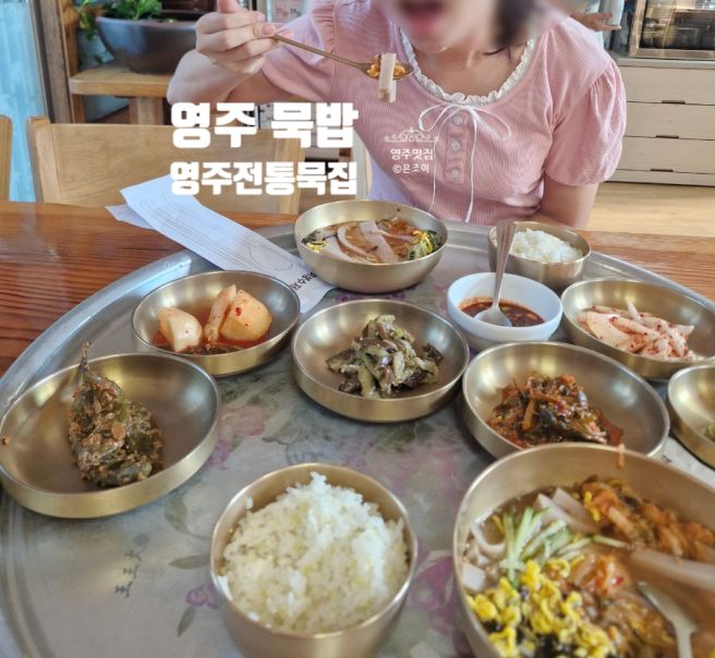 영주 묵밥 맛집 전통묵집식당