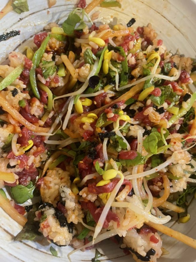 광주 광산구 생비 [임가네] 육회비빔밥 점심메뉴