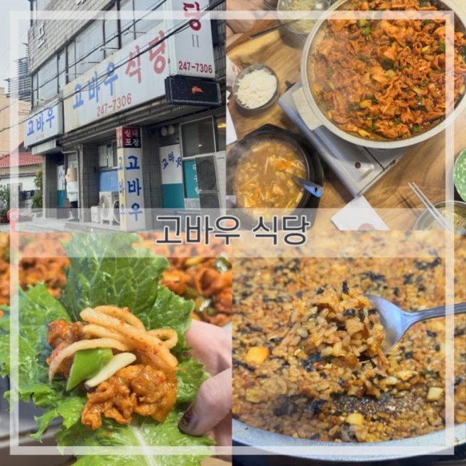 포항 여행) 노포 추천 돼지 주물럭 맛집 ‘고바우 식당’ 내돈내산 후기