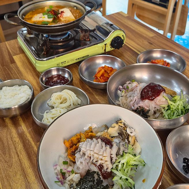 ★오대양물회★포항북구/포항북구청/물회/회덮밥