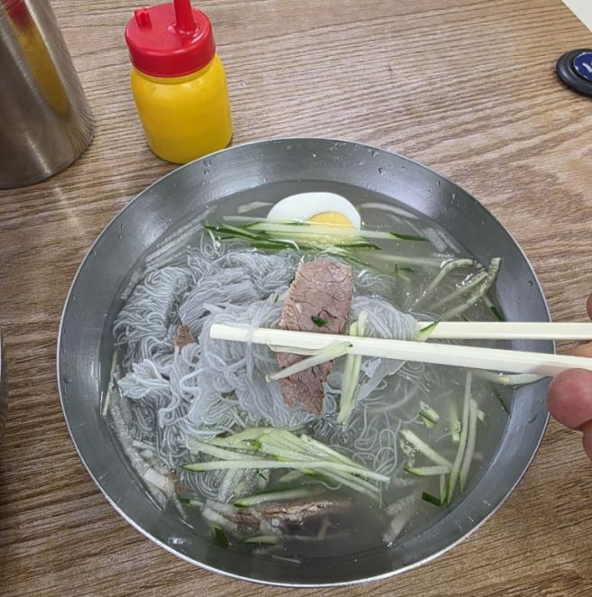 종로 세운스퀘어 60년 전통의 냉면맛집 함흥곰보냉면
