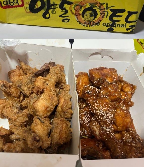 [광주 맛집] 1969 양동통닭 본점 포장 후기 | 역시 전통 있는 찐맛집 인정! (+반반치킨)