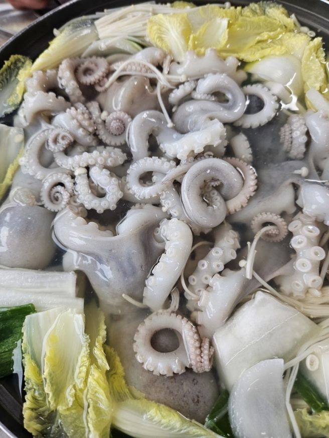 서산 팔봉면 맛집 구도횟집 | 박속밀국낙지탕 &amp; 물